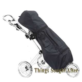 GOLF BAG RAIN COVER for 3 Wheel Push Cart Full Length Club 