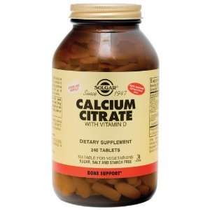 Calcium Citrate 240 Tabs 3 Pack