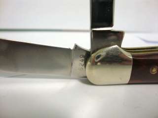 Case XX 6249 Two Blade RedBone Copperhead Pocket Knife Fantastic 