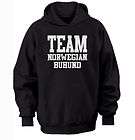 TEAM NORWEGIAN BUHUND HOODIE warm cozy top   dog and puppy pet owners