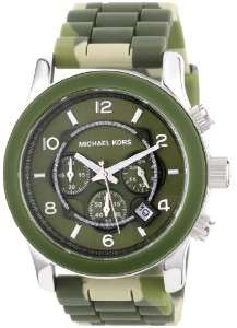 Michael Kors Camouflage Chronograph Watch MK8168 NEW  