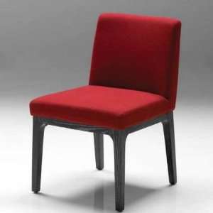 Mobital Suave Dining Chair Red Suave Dining Chair in Oak Charcoal with 