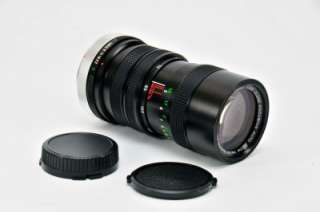Canon FD Mount 70 150mm F3.8 Zoom Lens by Vivitar Includes Macro 