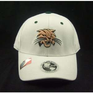  Ohio University Bobcats OU NCAA Adult White Wool 1 Fit Hat 