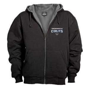  Indianapolis Colts Craftsman Zip Front Hooded Jacket 