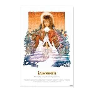  DAVID BOWIE Labyrinth   One Sheet Music Poster