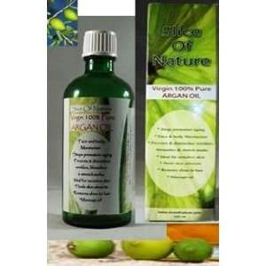  Slice Of Nature Virgin 100% argan oil. Raw and pure 3.5oz 