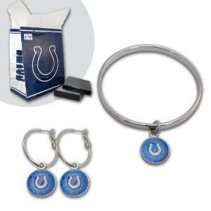  Pro Specialties Indianapolis Colts Bracelet and Hoop 