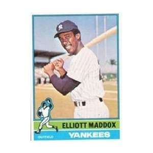  1976 Topps #503 Elliott Maddox 