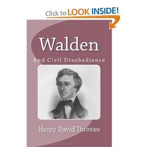  Walden and Civil Disobedience (9781463570316) Henry David 