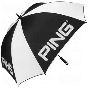 NEW 2010 PING SINGLE Canopy 68 Umbrella Black/White SINGLE 
