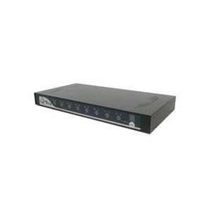 Dynapower USA EJ KVM108IP   KVM OVER IP switch   8 ports   1U   rack 