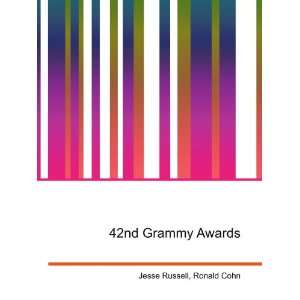  42nd Grammy Awards Ronald Cohn Jesse Russell Books