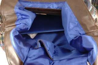 NEW Galian BLUE Splash Floral Tote Handbag Purse NEW  