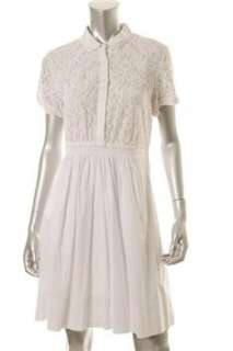 Tahari NEW White Versatile Dress Lace Front Sale 12  