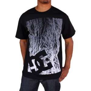 DC Mens Black Forest Tee Shirt, Large