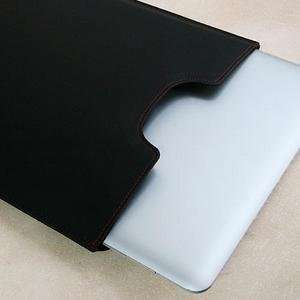   SGP Illuzion   Leather Pouch for MacBook Air [Black]