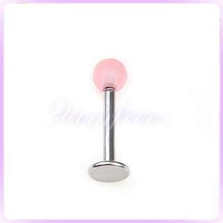 1pc Labret Ball Lip chin Ring Stud Bar Body Piercing jewelry Stainless 