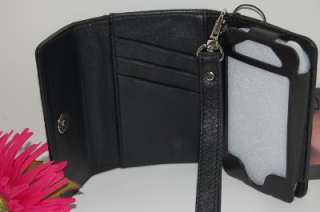   Soft Italian Leather iPhone 3G 4 & 4S Wristlet Wallet Case $98  