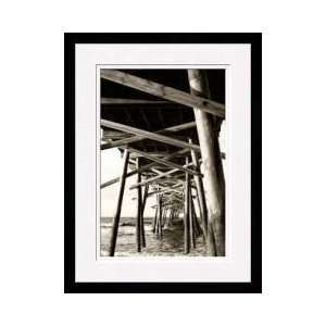 Atlantic Beach Pier 1 Framed Giclee Print 
