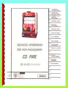 NSM CD FIRE Jukebox Manual  