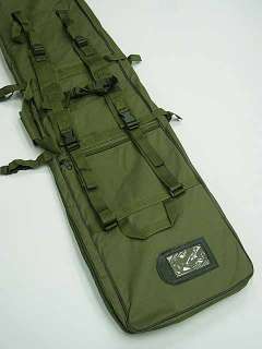 40 SWAT Dual Tactical Rifle Carrying Case Gun Bag OD  