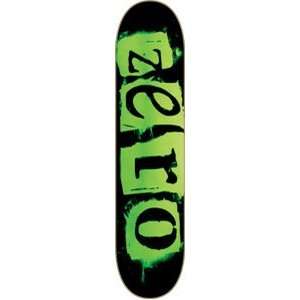  Zero Punk Green Cult Skateboard Deck   7.87 Sports 