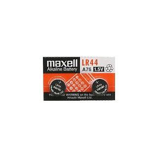   AG13 Maxell Alkaline Button Cell Watch Battery AG13   LR44   10 Pack