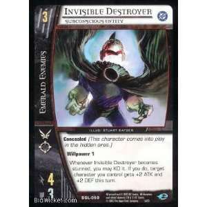 Invisible Destroyer, Subconscious Entity (Vs System   Green Lantern 