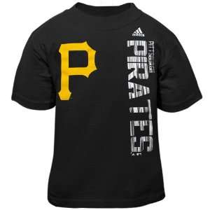  adidas Pittsburgh Pirates Toddler Black The Loudest T shirt 