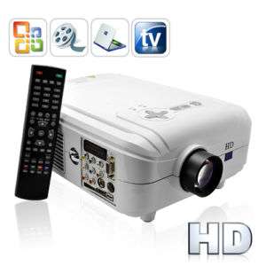 HD Multimedia LCD Projector with HDMI VGA AV + DVB T TV  