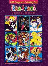 Lisa Frank Coloring Collection by Dalmatian Press 2007, Paperback 