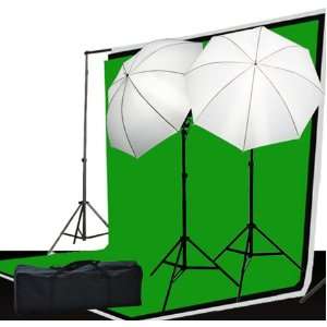  Video Lighting Kit 3 Muslin Backdrop Background Stand And Lighting 