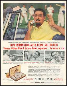 1959 vintage ad Remington Auto Home Electric razor  