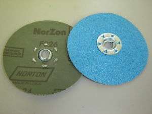 Norton Speed Lok Discs 5X7/8 Norzon 24V Grit 38797  