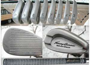 Tommy Armour 845cs SilverBack Golf Irons Platinum STIFF  