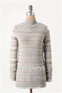 NWT Anthropologie TWIN SHADOWS SWEATER Turtleneck SMALL  
