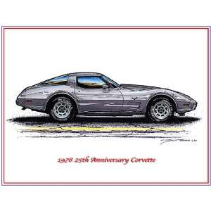  1978 25th Anniversary Edition Corvette