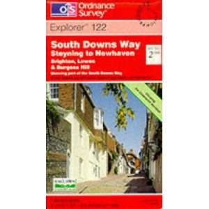  South Downs Way   Steyning to Newhaven (Explorer Maps 