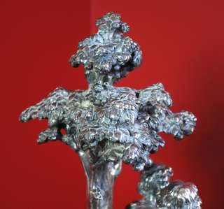   SILVERED BRONZE AGRICULTURAL PRIZE TROPHY STATUE BY CHRISTOFLE  