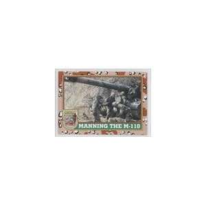 1991 Topps Desert Storm (Trading Card) #39   Manning the M 