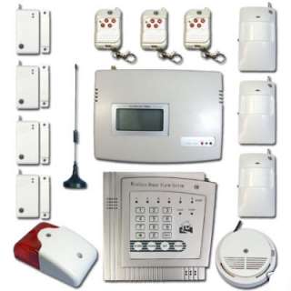 Wireless Autodial Home Burglar GSM Alarm System  