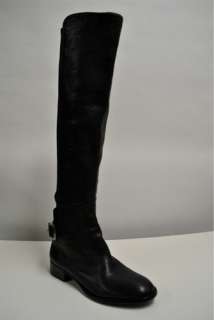 Tory Burch Jack Over the Knee Black Leather Boot NEW sz 10 M   