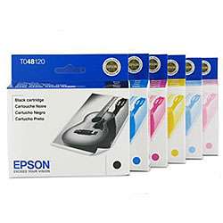 Genuine Epson T048 6 pack Series Combo Printer Ink  