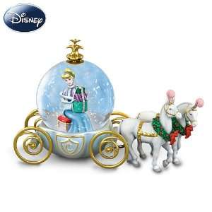 Disney Miniature Cinderella Snowglobe A Party For A Princess by The 