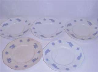ANTIQUE CHELSEA ENGLISH DINNER PLATES SIDE PLATES CUPS & SAUCERS 15 