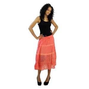  Summer Skirt  Coral 