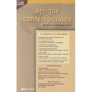  revue afrique contemporaine t.228 ; Afrique et 