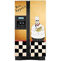 Appliance Art Chef Refrigerator Cover  