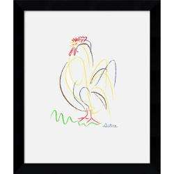 Pablo Picasso Rooster Framed Art  